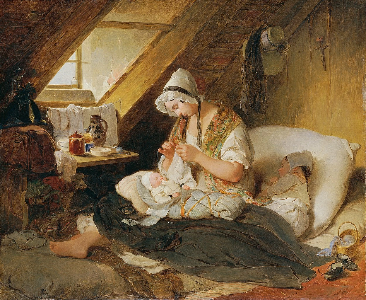 La vedova del povero ufficiale - Österreichische Galerie Belvedere